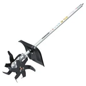 Makita Werkzeugaufsatz KR401MP, Kultivatoraufsatz für DUX18ZX1 & DUX60Z - Zubehör Elektrowerkzeuge mit 22 cm Kultivierungsbreite und langlebigem Hochleistungsgetriebe, ideal zum Auflockern von Beeten und Gärten.