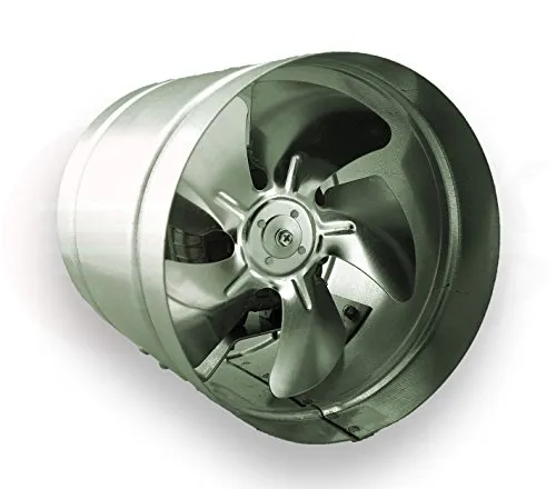 Industrieventilator aRw210 ø200mm 400m3/h 40W - Lüftungstechnik - Robuster Kanalventilator mit 400m3/h Luftleistung, ideal für gewerbliche Räume, öffentliche Gebäude und Wohnräume. Hohe Effizienz und zuverlässiger Betrieb dank IPx2 Schutzart.