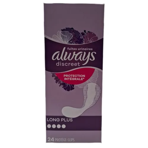 St. always Discreet Inkontinenz Slipeinlage Long Plus 24er Pack x 4 96