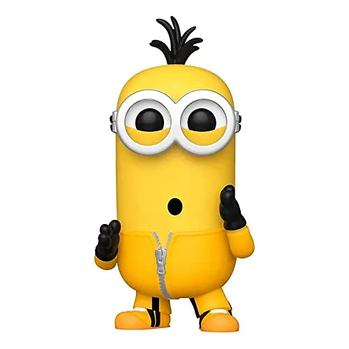 Funko Pop! Movies: Minions 2 - Kung Fu Kevin - Chibi Figuren, hochwertige Vinylfigur mit 9,5 cm Höhe – ideal für Sammler und als Geschenk für Minions 2 Fans!