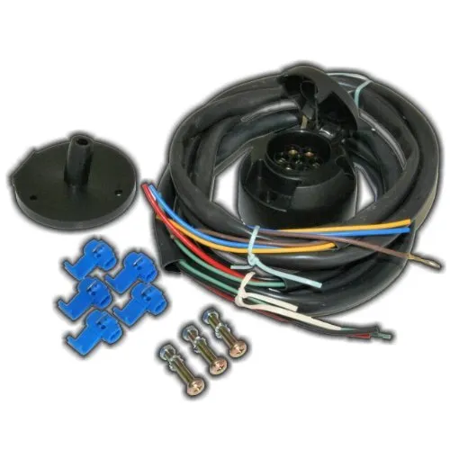 Universal 12V E-Satz AHK Dose 7-polig PKW Anhänger Elektrosatz Anhängerkupplung Neu Old-Harvest 1