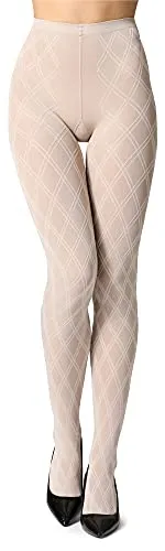 Bellivalini Damen Strumpfhose 100 DEN BLV-1113 (Grau, XL)