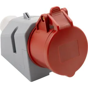 McPower CEE-Steckdose 1300611, 16 A, 400 V, 5-polig, IP44