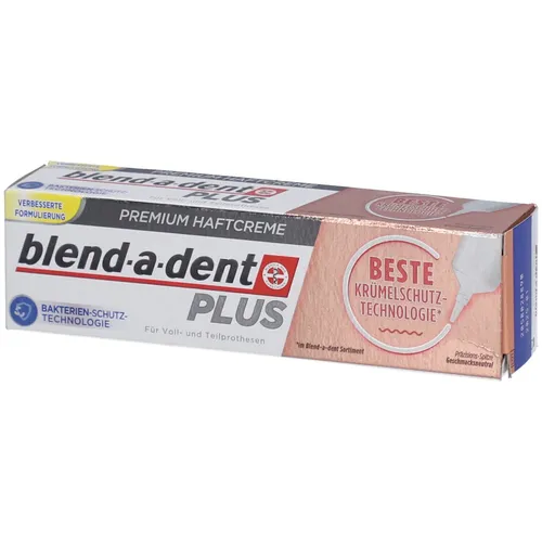 blend-a-dent PLUS Premium Haftcreme mit Krümelschutz