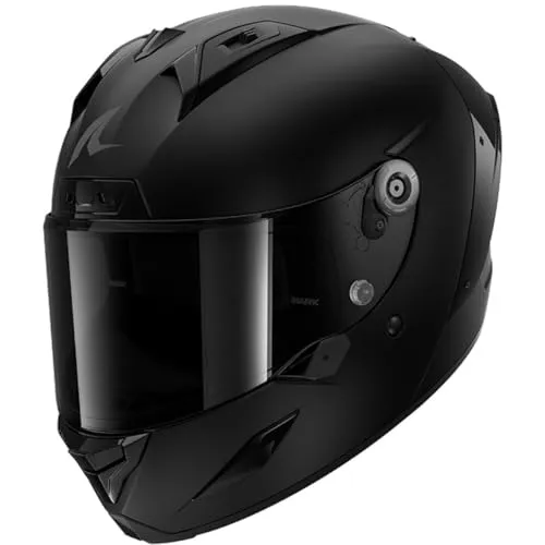 Shark Aeron Dark Shadow Integralhelm - Matt-Schwarz - M - Motorradhelm für Racing-Enthusiasten, entwickelt für höchste Sicherheit und Aerodynamik. Genießen Sie Komfort und perfekte Passform bei jeder Fahrt.
