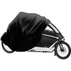 DS Covers Fahrrad-Garage Cargo-Bike schwarz - Schützende Fahrrad-Garage für Cargo-Bikes, wetterfest und ideal für den Außenbereich.