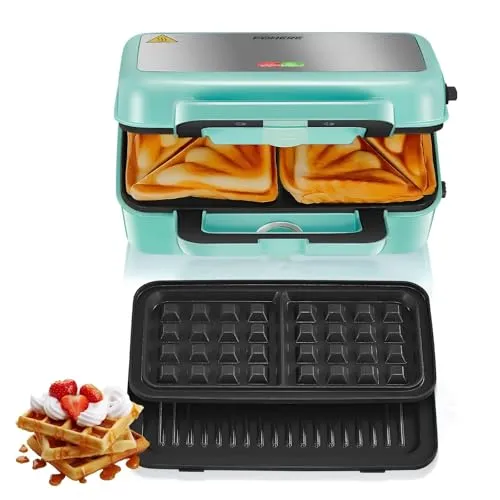 Sandwichmaker 3 in 1 1200W