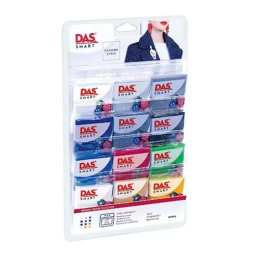 Produktbild DAS Smart Ofenhärtende Modelliermasse, auf PVC-Basis, Basic, 31 x 18, 5 x 3 cm, 1 Einheiten