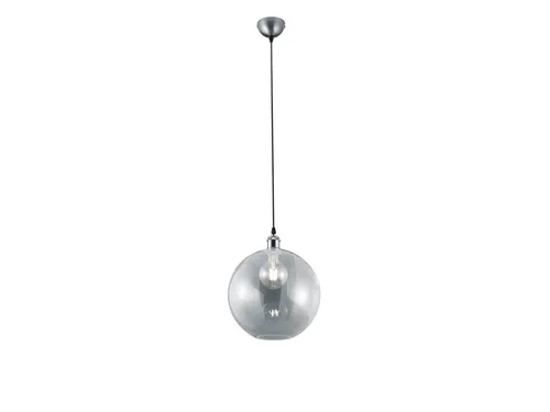 Reality Leuchten LED Pendelleuchte mit Dimmfunktion, Ø 30cm, warmweiß - Moderne LED Pendelleuchte aus Kugelglas für ein gemütliches Ambiente. Ideal über Esstisch oder in Fluren, inklusive dimmbarer LED mit 8 Watt für individuelle Lichtstimmung.