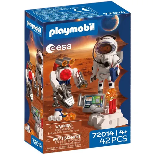 PLAYMOBIL 72014 ESA: Astronaut mit Roboter