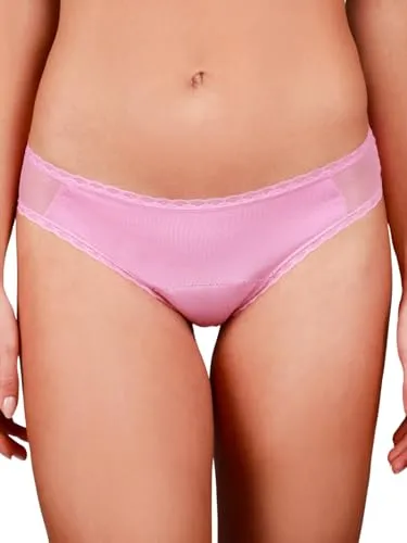 Taynie Lady Ultra stark Periodenunterwäsche - Panties & Hipsters für Damen, ersetzt bis zu 6 Tampons, waschbar bis 60°C und ideal für starke Blutungen mit verspieltem Spitzeneinsatz.