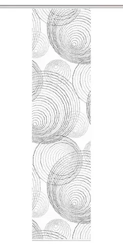 HOME in green Schiebegardine SPIRO - Schiebegardine SPIRO aus recyceltem Polyester, nachhaltig und mit elegantem Bambusdesign, ideal für umweltbewusste Wohnkonzepte. Pflegeleicht und individuell kürzbar.