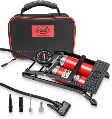 HEYNER® 22500N Fußluftpumpe mit Manometer