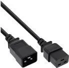 INLINE Kaltgeräteverlängerung 16A - C19 auf C20 - 10m - Sonstige Kabel & Adapter, ideal für den flexiblen Einsatz in IT-Umgebungen mit hoher Leistung und 10 m Länge für maximale Reichweite.
