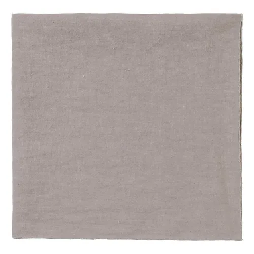 Blomus Lineo 100% Premium Leinen Serviette 42x42 cm beige in braun von Blomus