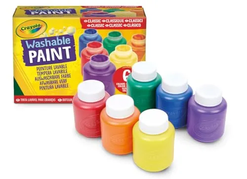 Crayola Waschbar Kid's Paint-6/Pkg