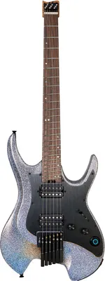 Mooer GTRS Wing 902 Intelligent Guitar Magic Crystal - Innovative 6-Saiter E-Gitarre mit intelligentem GTRS System, ideal für kreative Musiker. Inklusive GTRS App für personalisierte Sounds und kabellose Freiheit.