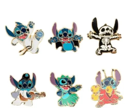 Loungefly! Blind Box Pin: Stitch Mystery Emaille Pin von Loungefly