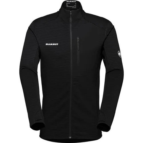 Mammut Taiss Light ML Jacke Herren schwarz S - Wanderjacke aus leichtem, stretchfähigem Polyamid, ideal für aktive Outdoor-Abenteuer. Hervorragender Feuchtigkeitstransport und optimierte Bewegungsfreiheit durch funktionelle Unterarmzwickel.