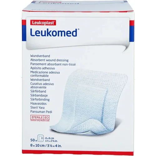 Leukomed sterile Pflaster 8x10 cm