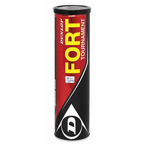 DUNLOP Tennisbälle Fort Tournament, Gelb, One Size, 601202