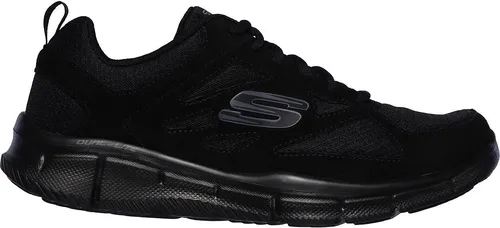 Skechers Equalizer 52748BBK - Sportlicher Sneaker für Herren - Sneaker mit atmungsaktivem Mesh-Obermaterial und gepolsterter Memory Foam-Sohle für höchsten Tragekomfort. Ideal für sportliche Aktivitäten und den Alltag.