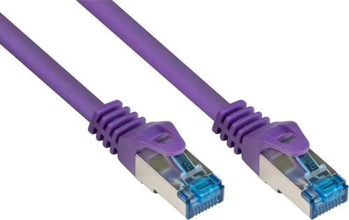RNS Patchkabel Cat. 6A SFTP halogenfrei violett 0,5m