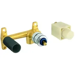 Grohe Einhand Unterputz Einbaukörper 23200000 - Sanitärinstallation mit Grohe SilkMove® 35 mm Keramikkartusche für präzise Bedienung und variabel einstellbare Mengenbegrenzung.