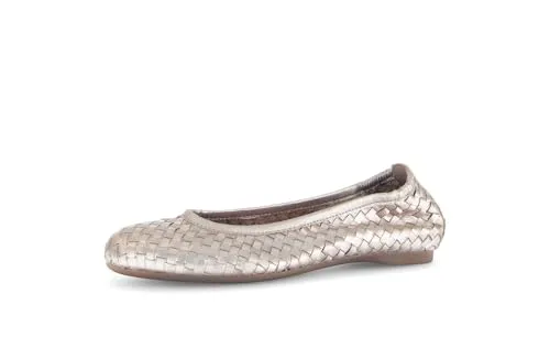 Gabor Damen Klassische Ballerinas - Elegante Slip-ons für den Sommer - Hausschuhe: Klassische Ballerinas aus hochwertigem Textil mit bequemer TPU-Sohle und elegantem Design, ideal für stilvolle Sommer-Outfits.