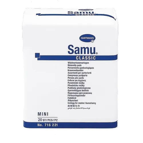 SAMU Wöchnerinnen Vorlagen Classic mini 6,5x22 cm 20 ST von Hartmann
