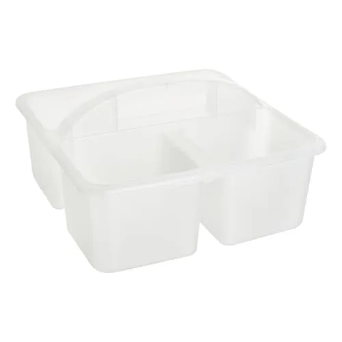 Produktbild VBS Aufbewahrungsbox mit 3 Fächern Sortierbox Kunststoff 23.5x23.5x13.0 cm 1 Stk Ganzjährig