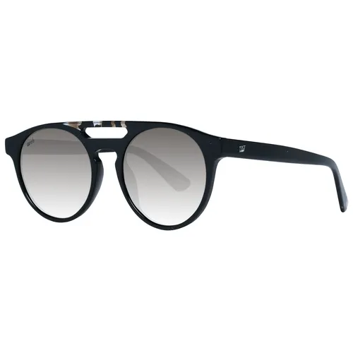 Web Sonnenbrille WE0262 05B 51 Unisex Schwarz - Unisex Sonnenbrille mit 100% UVA & UVB Schutz, stylischer Verlaufsglas in Grau und komfortablem Vollrand-Rahmen aus Kunststoff.