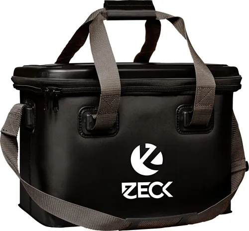 Zeck Predator Tackle Container 40x26x27cm - Angeltasche für Raubfischzubehör, robust und wasserdicht mit überlappendem Hartschalendeckel, ideal für Spinnfischer und schwere Inhalte.