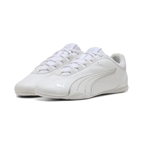 PUMA Catch Soleil Sneakers Damen - Stylische Sneaker in Weiß und Silber, ideal für den Alltag. Die PUMA Core Kollektion bietet Komfort und ein zeitloses Design – dein perfekter Begleiter für jeden Anlass.