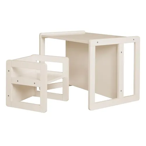 roba® Kindersitzgruppe 3in1 Wendehocker - Sitzgarnituren mit vielseitiger Nutzung: Der Wendehocker bietet 3 Sitzhöhen und verwandelt sich schnell in einen Tisch, ideal für Kinder ab 9 Monaten.