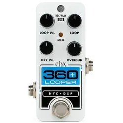 Electro Harmonix Micro POG - Polyphon Oktaver - Sonstige, verwandelt jede Gitarre oder jeden Bass in ein mehrsaitiges Instrument mit einem kompakten Design für maximale Flexibilität.