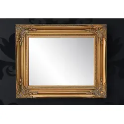 Handgefertigter Barock Wandspiegel Gold Antik 55 x 45 cm von Casa Padrino