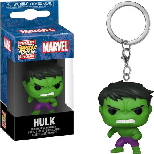 Funko Pop! Keychain: Marvel NC - Hulk in grün von Funko