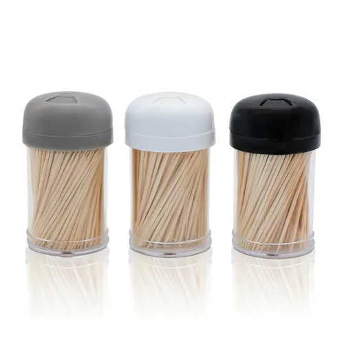 900x Zahnstocher Zahnhölzer Zahnpflege Zahnstick Holz Spieß Käse Obst Spenderbox