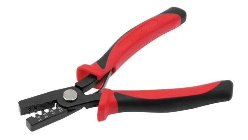 Cimco 101907 Presszange Aderendhülsen - Zangen für isolierte und nicht isolierte Aderendhülsen, ideal für präzise und sichere Verbindungen von 1.5 bis 6mm².
