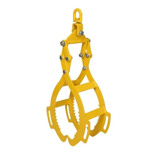 Wiltec Forstzange für Baumstämme bis 600 mm - Rasenmäherersatzteile & Rasenmäherzubehör - Effiziente Holzrücken mit 800 kg Zugkraft und witterungsbeständiger Konstruktion für zuverlässige Forstarbeiten.