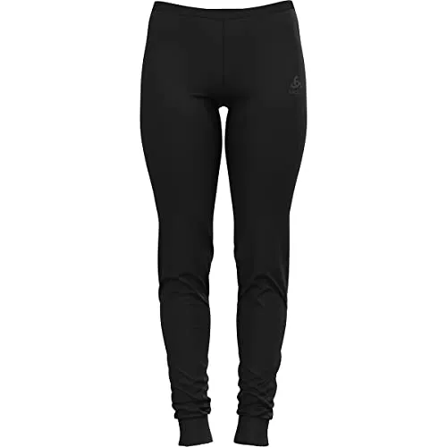 Odlo Women's BL Bottom Long Active F-Dry Light Eco - Kunstfaserunterwäsche - Funktionsunterwäsche in Schwarz, Größe XS, ideal für Skitouren; atmungsaktiv und schnell trocknend für optimalen Komfort beim Sport.