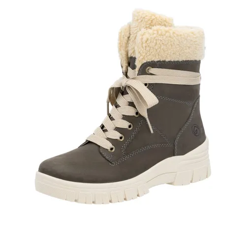 Remonte Damen Chelsea Boots D0E76 - Wanderschuhe mit All-in-one Thermo-Effekt und herausnehmbarer, schockabsorbierender Innensohle für maximalen Kälteschutz und individuellen Tragekomfort.