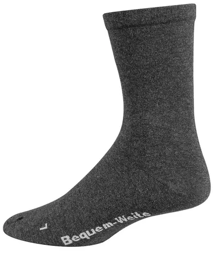 FussFreunde Diabetikersocken 6 Paar EXTRA WEIT-BREIT grau 39-42 - Bequeme Diabetikersocken in Trichterform, ideal für hohen Tragekomfort. Perfekt für den täglichen Gebrauch und aus hochwertiger Baumwoll-Mischung gefertigt.