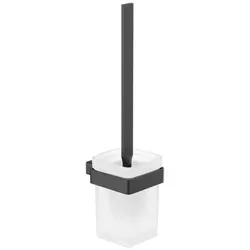 Emco Loft Toilettenbürstengarnitur 051513300 schwarz in schwarz von Emco