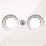 Merten MEG4122-0319 Zentralplatte für Antennensteckdosen, po