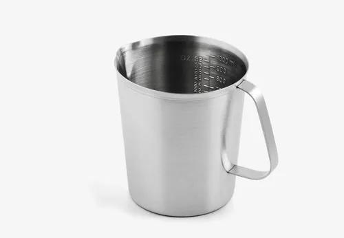 Messbecher 1 L aus Edelstahl satiniert von Weis von Weis