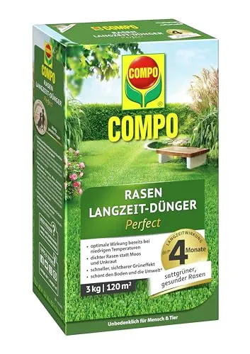 COMPO Rasen Langzeit-Dünger Perfect 3kg von COMPO