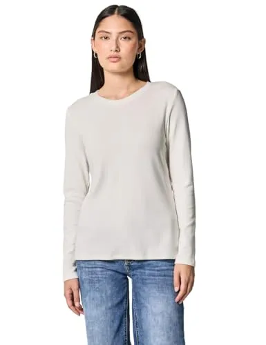Street One Studio Damen Basic Langarmshirt