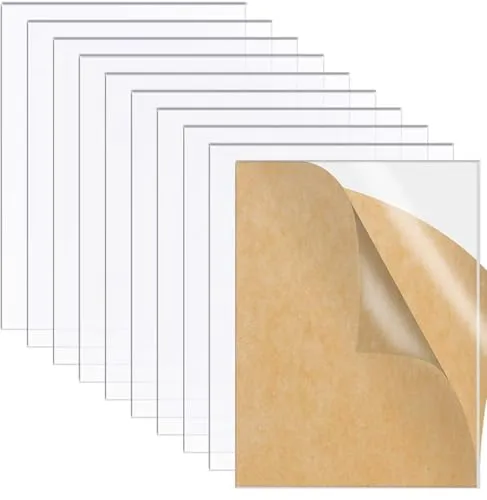 Marken Acrylglas Platte,Transparente Acryl Blätter Klare Platten Zeichen Acrylplatte für Bilderrahmen Glas Ersatz, 150 * 100 * 2mm,10 Stück
